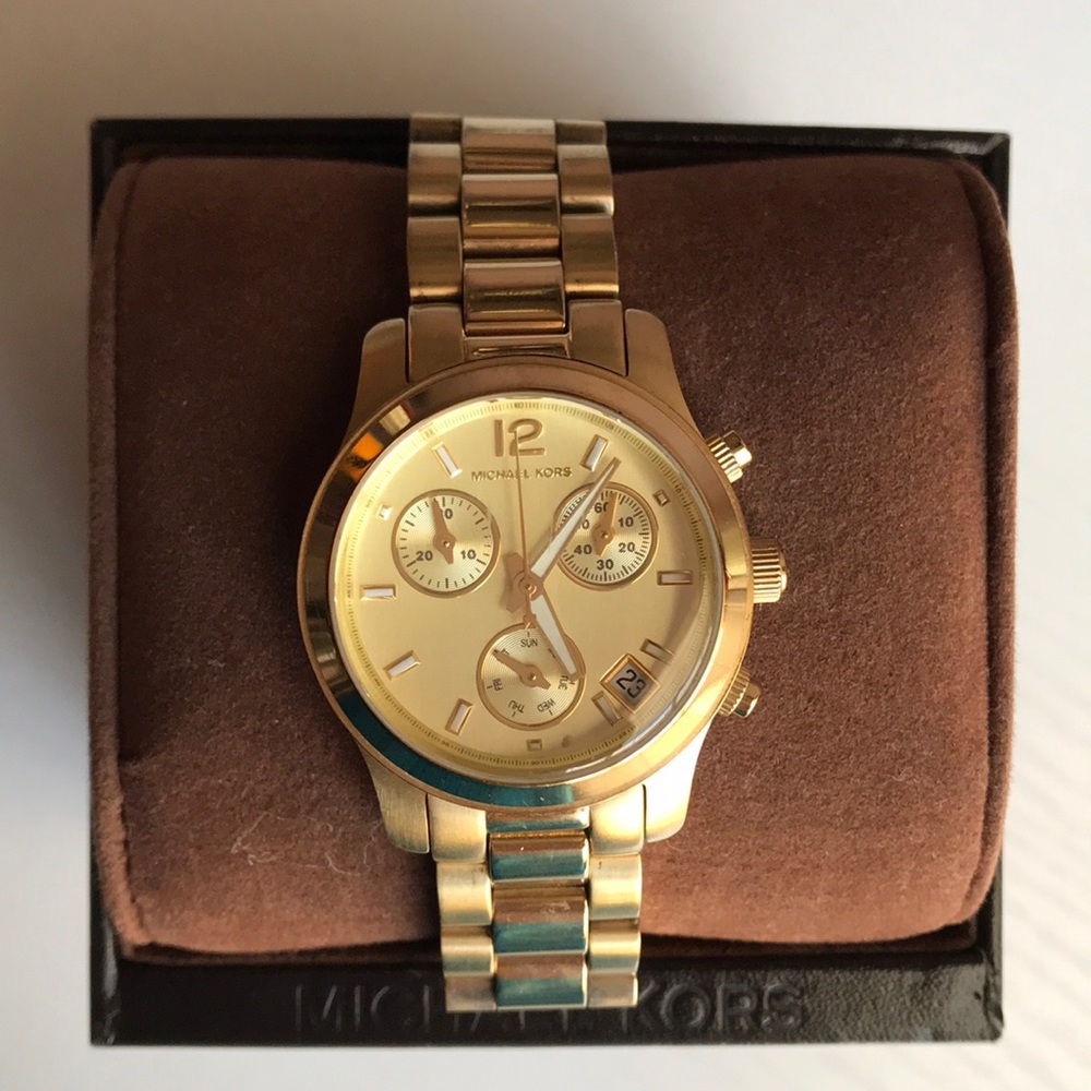 Michael Kors gold watch